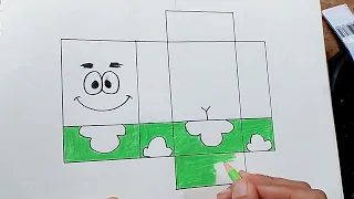 Cara buat squishy gambar petrik gampang mudah simpel#fyp #subscribe