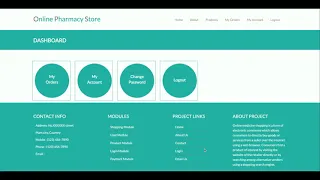 Online Pharmacy Store Python Django Project Tutorial