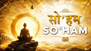 Soham 🕉️ Deep Meditation Music Only | I AM THAT | Inner Peace, Healing & Spiritual Awakening