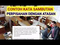 Download Lagu Contoh kata sambutan perpisahan dengan atasan