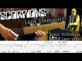 Download Lagu Scorpions - Lady Starlight guitar solo lesson (with tablatures and backing  tracks)