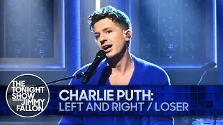 Charlie Puth: Left and Right / Loser | The Tonight Show Starring Jimmy Fallon