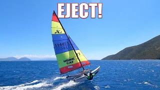 How to get off a Hobie Cat #shorts