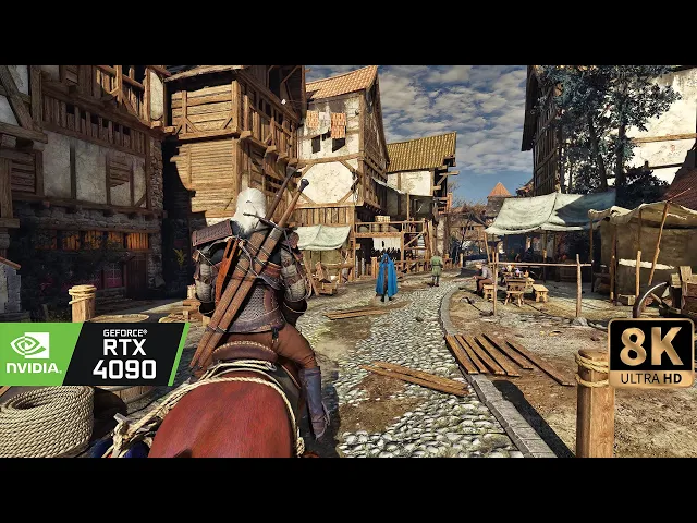 [8K60+] The Witcher 3: NG VGX modded Ultra graphics - Beyond all Limits - 100+Mods
