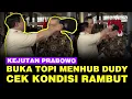 Download Lagu Kejutan Prabowo Balik Badan Buka Topi Menhub Dudy, Cek Kondisi Rambut