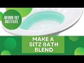 How To Make A Sitz Baths Postpartum or UTI Essential Oil Blend