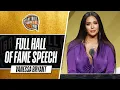 Vanessa Bryant Hall of Fame Enshrinement Speech