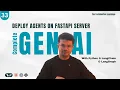 Deploy Your AI Agent with FastAPI LangSmith Studio LangServe Full Tutorial