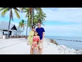 The family at Tranquility Bay Resort in Marathon Island Florida Keys 2020