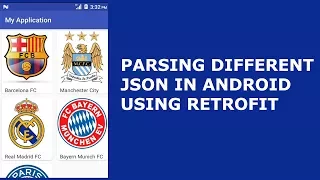 Parsing JSON Array in Android Using Retrofit JSON surrounded with
