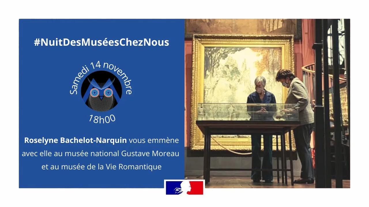 #NuitDesMuséesChezNous avec Roselyne Bachelot-Narquin, ministre de la Culture