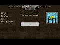 Minecraft PE 1 2 PocketMine DevBAN V2 Plugin Like LEET CC for PocketMine Download Link