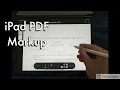 How to Write on a PDF on an iPad