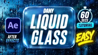 Liquid Glass Effect in After Effects 60 Seconds