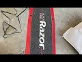 New razor e100 scooter charger issue