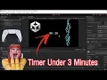 How to make a timer in Unity Under 3 minutes
