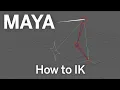 Maya How to create IK Rigs with Aim