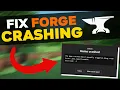 How To Stop Minecraft Forge From Crashing - Minecraft Forge Crash Fix 2025