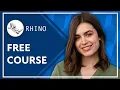 Free Rhino Course for Beginners 3D Design Tutorial