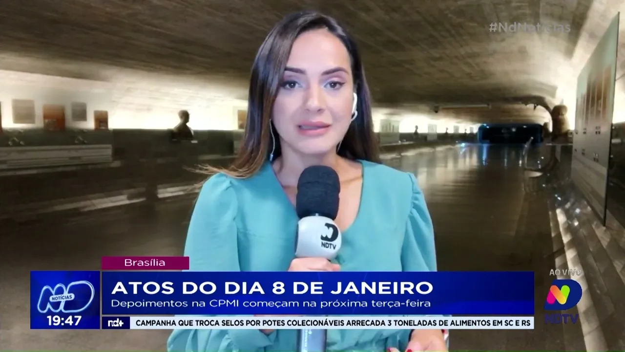 Depoimentos na CPMI sobre atos do dia 8 de janeiro começam na próxima terça-feira