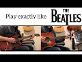 You Really Got A Hold On Me - Full Guitar Tutorial - The Beatles