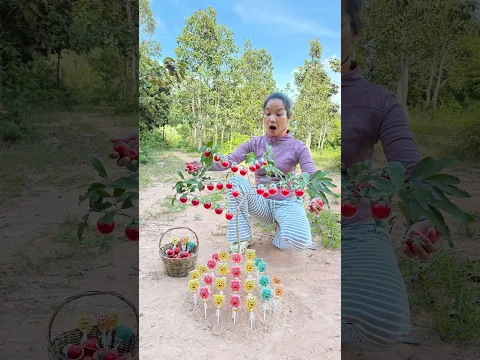 Survival Skills: SMART idea and USEFUL with Candy #bushcraft #camping #outdoors