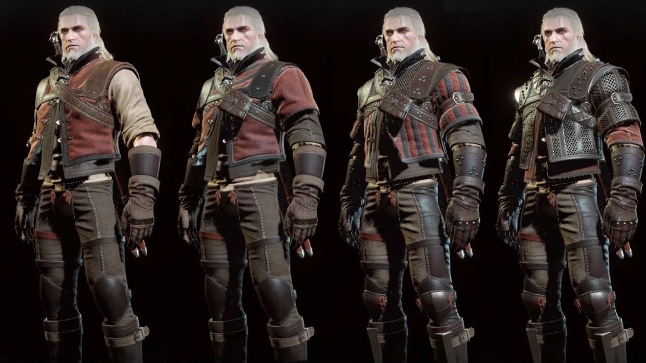 The Witcher 3 - Armadura de lobo melhorada