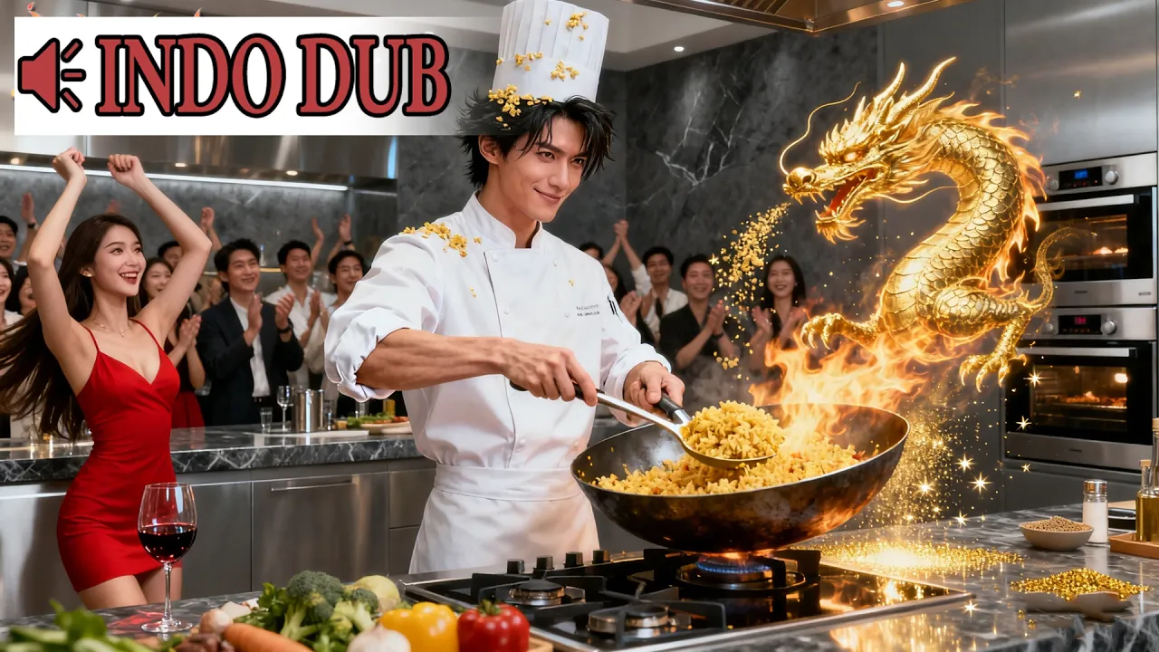 The Legendary God of Cooking Returns, This Homemade Meal Gives Birth to a Golden Dragon! #drama 🔥🔥 poster