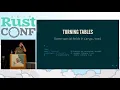 RustConf 2018 - Embedding Rust in by Katharina