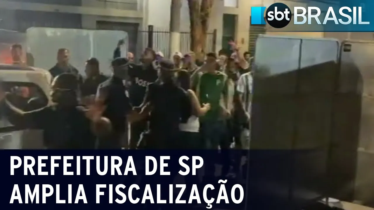 Venda de bebida alcoólica nos arredores de estádios é proibida | SBT Brasil (13/07/23)