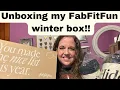 FabFitFun Winter 2024 unboxing Rush Shipping