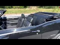 1969 Chevrolet Camaro Convertible Triple Black