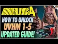 How to Unlock all the Ultimate Vault Hunter Modes Rank 1-5 Borderlands 4 UPDATED VERSION