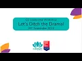 Let s Ditch the Drama