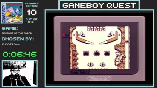 Game Boy Quest 11 Pinball Revenge Of The Gator Part 1 