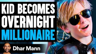 Download Kid Becomes OVERNIGHT MILLIONAIRE, What Happens Will Shock You | Dhar Mann MP3