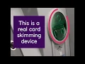 ATM fraud - Card skimmers