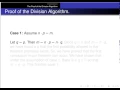 Proof of the Division Algorithm over the Natural Numbers