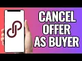 How To Cancel An Offer On Poshmark As A buyer