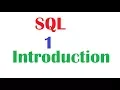 SQL 12c Tutorial 1 Introduction To SQL
