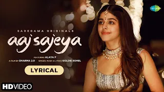 aaj sajeya alaya f goldie sohel punit m trending wedding song 2021 lyrical video dharma 2 0