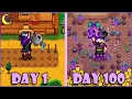 I Played 100 Days of Stardew Valley and did EVERYTHING