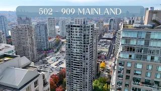 502 909 Mainland Street Vancouver Yaletown Park 2 1 Bedroom Condo For Sale Matt Gul Group 