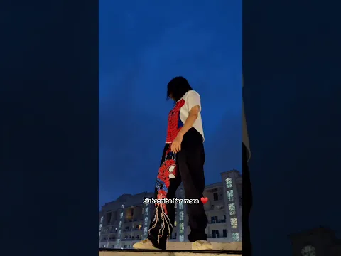 Spiderman Painting on 👖Pants😍