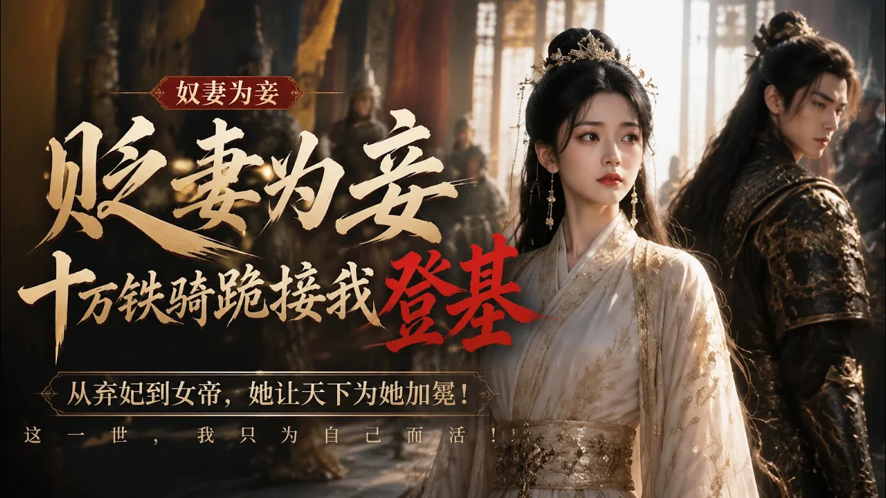 贬妻为妾,十万铁骑跪接我登基