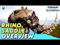 All Rhino Saddles - Showcase Conan Exiles Isle of Siptah
