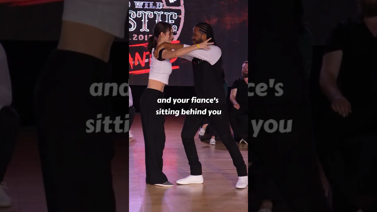 When your fiance's in the room 💕 #improv #westcoastswing