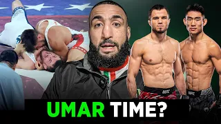 Henry Cejudo PINS Merab in 30 Seconds Tyron Woodley WON Umar vs Song in China