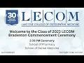 LECOM Bradenton Commencement Ceremony 2023 - Afternoon