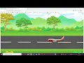 Flying Airplane Game in HTML CSS Develop by in A2Z INFOTECH